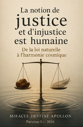 La notion de justice et d'injustice est humaine